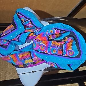 Laurel Burch Silk scarf